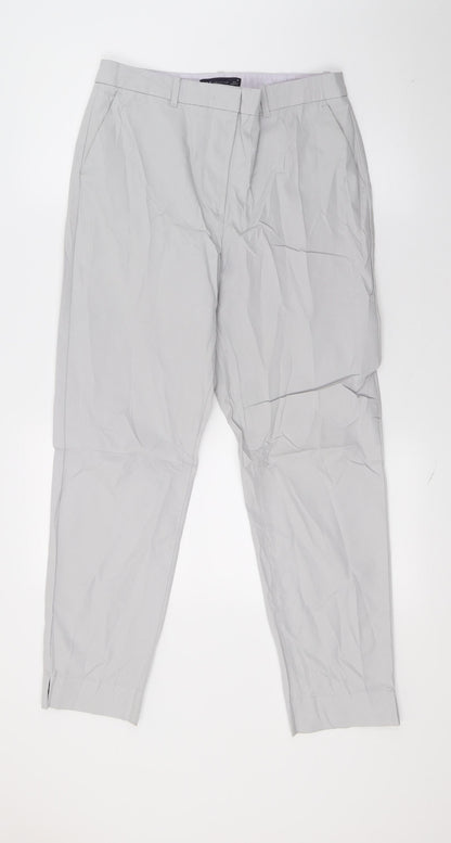Womens UK Size 10 Marks and Spencer Regular Fit  Grey Trousers