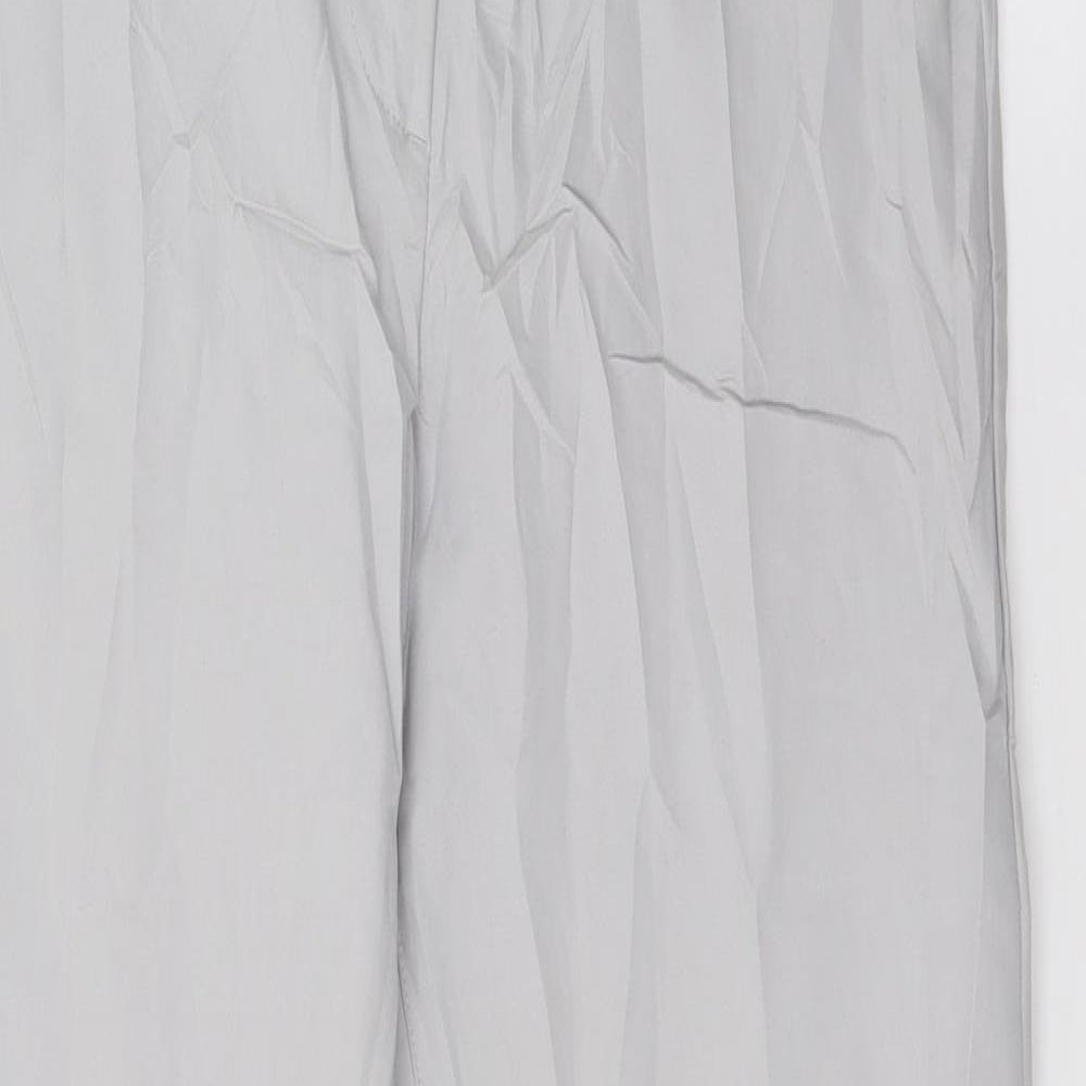 Womens UK Size 10 Marks and Spencer Regular Fit  Grey Trousers