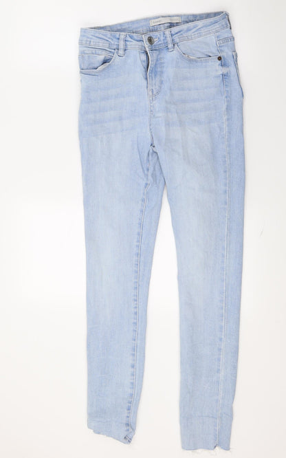 George Womens Blue  Denim Skinny Jeans Size 8 L27 in