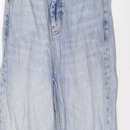 Topshop Womens Blue  Denim Cropped Jeans Size 27 in L22 in