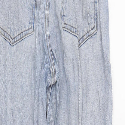 Topshop Womens Blue  Denim Cropped Jeans Size 27 in L22 in