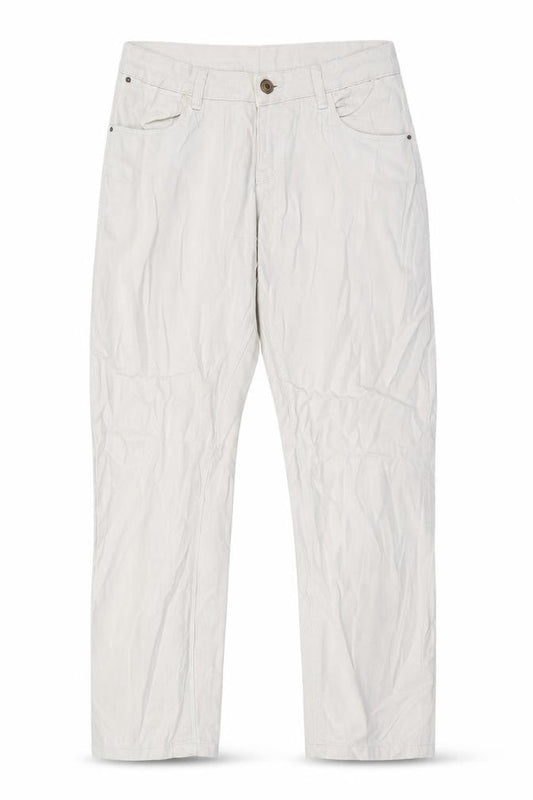 Topshop Womens White  Denim Cropped Jeans Size 28 in L20 in