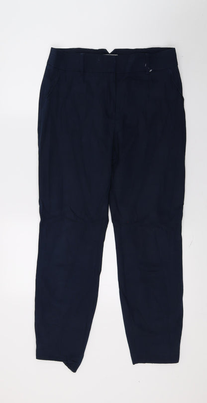 Womens UK Size 12 Papaya Regular Fit  Blue Trousers