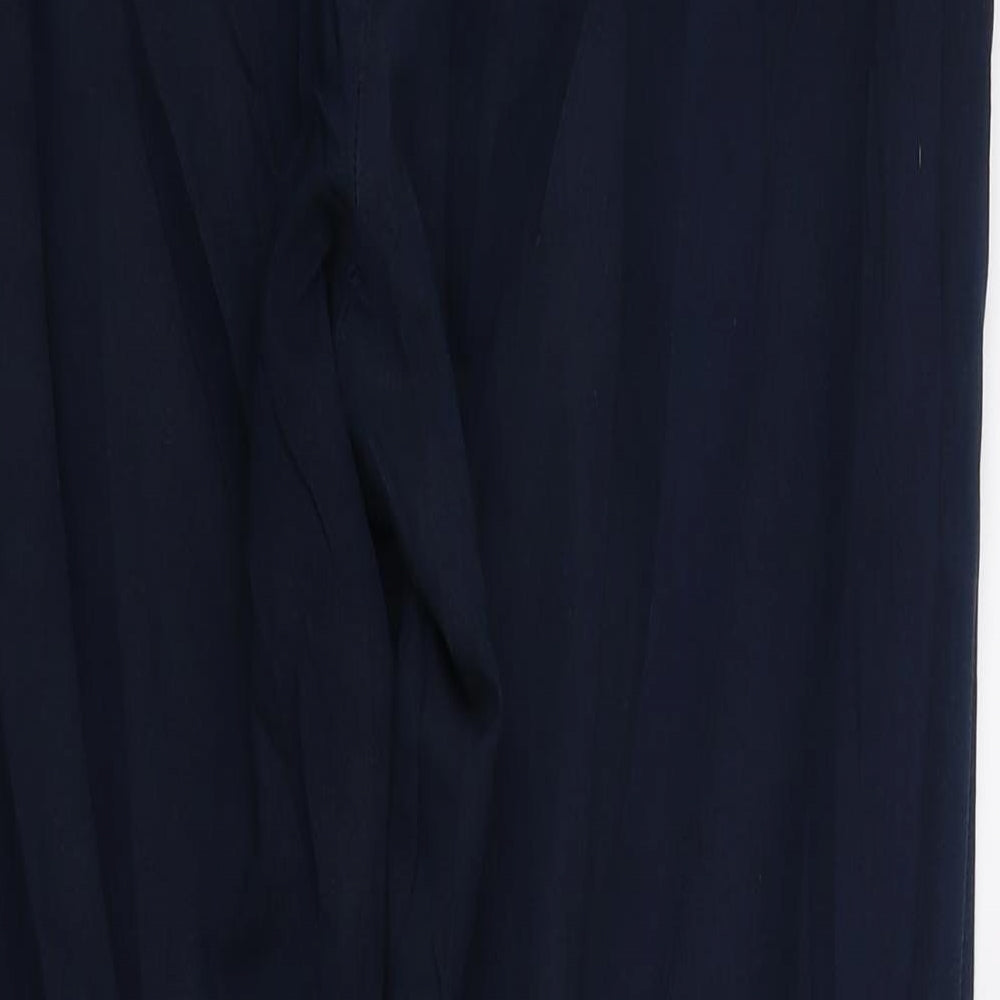 Womens UK Size 12 Papaya Regular Fit  Blue Trousers
