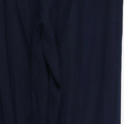 Womens UK Size 12 Papaya Regular Fit  Blue Trousers