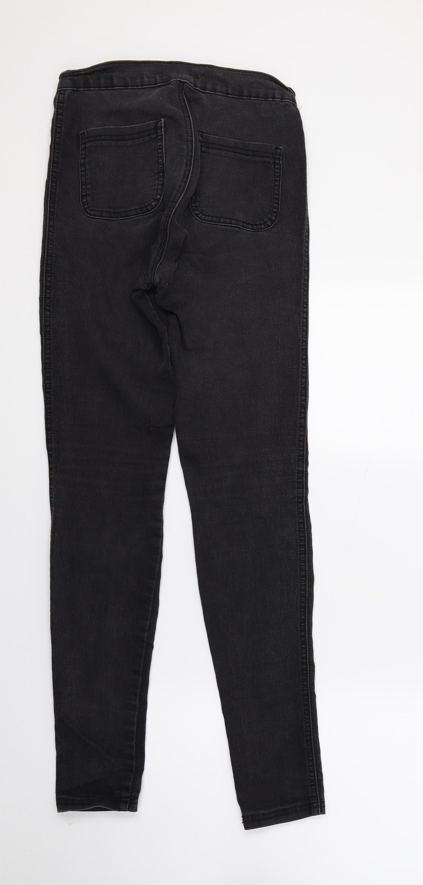 Womens UK Size 8 The rockin rev Regular Fit Skinny Black Jeans