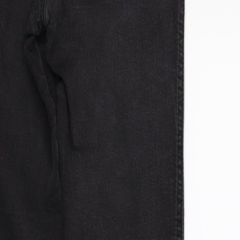 Womens UK Size 8 The rockin rev Regular Fit Skinny Black Jeans