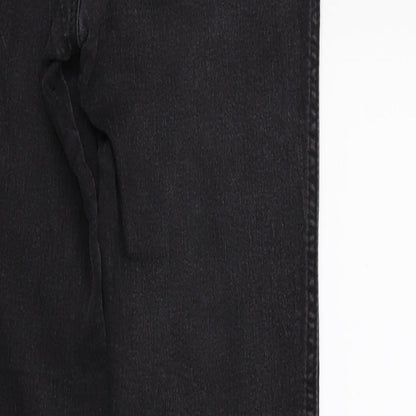 Womens UK Size 8 The rockin rev Regular Fit Skinny Black Jeans
