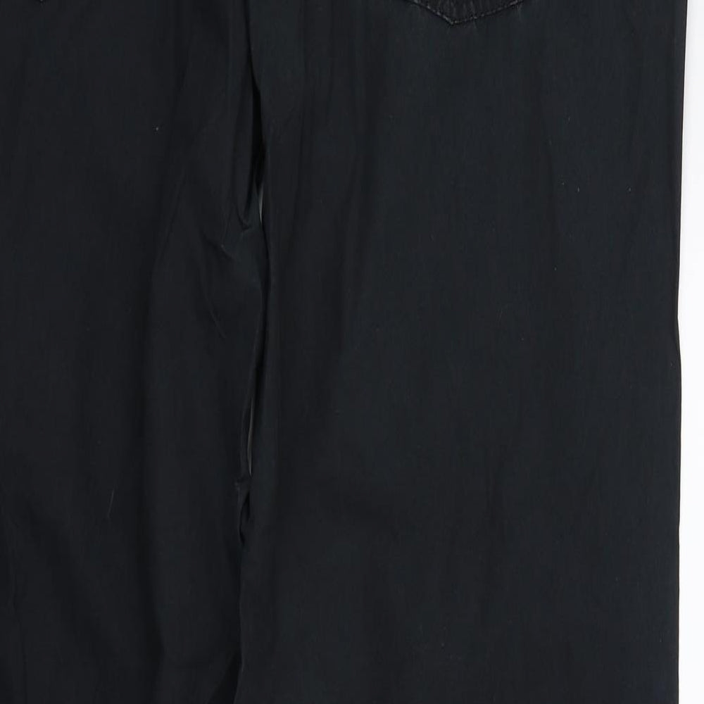 Womens UK Size 14 Dorothy Perkins Regular Fit  Black Trousers