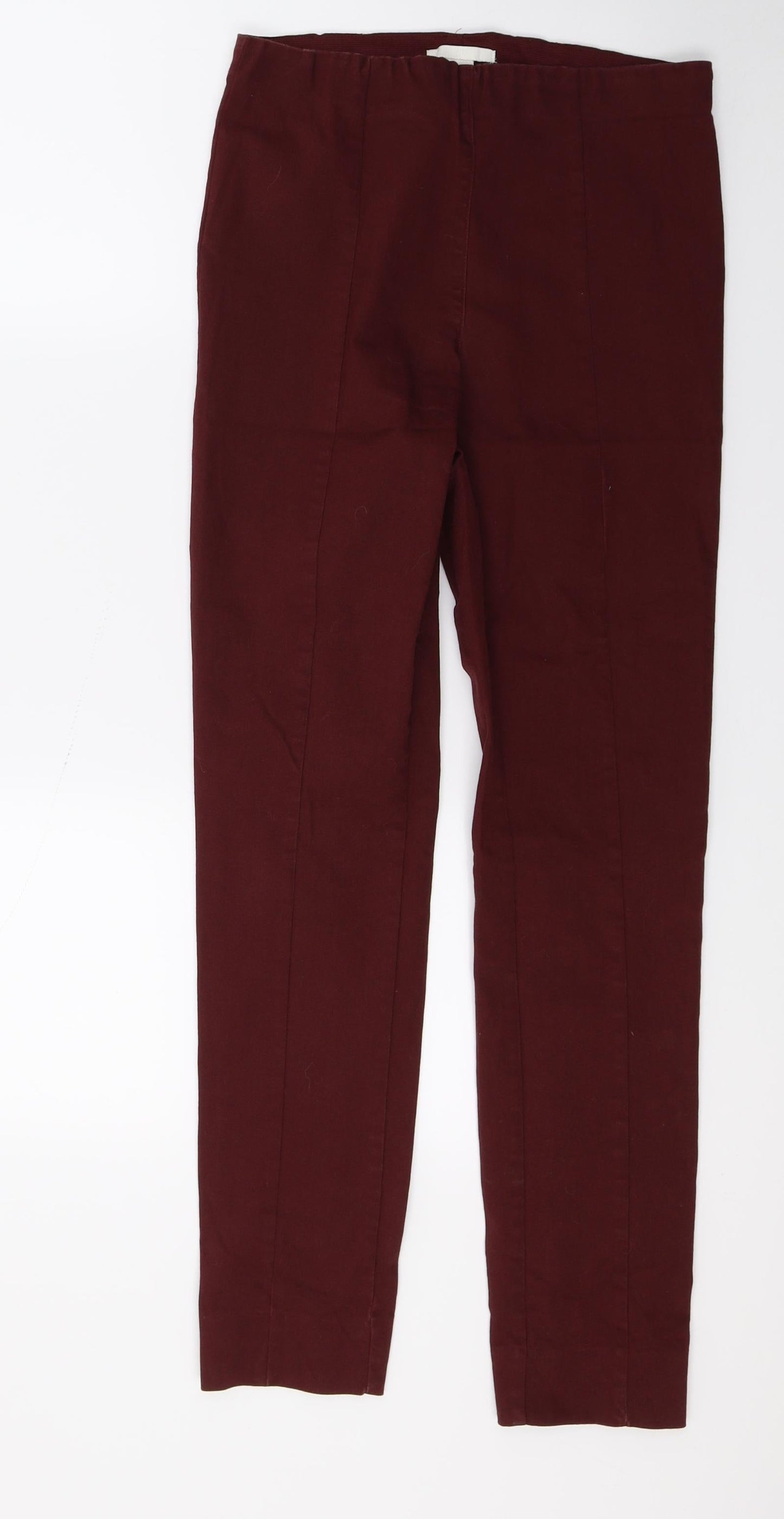 Womens UK Size 12 H&M Regular Fit Jegging Red Jeans