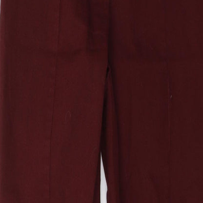 Womens UK Size 12 H&M Regular Fit Jegging Red Jeans