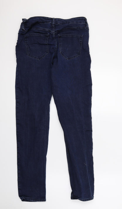 Womens UK Size 30 in Preworn Regular Fit Skinny Blue Jeans