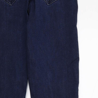 Womens UK Size 30 in Preworn Regular Fit Skinny Blue Jeans