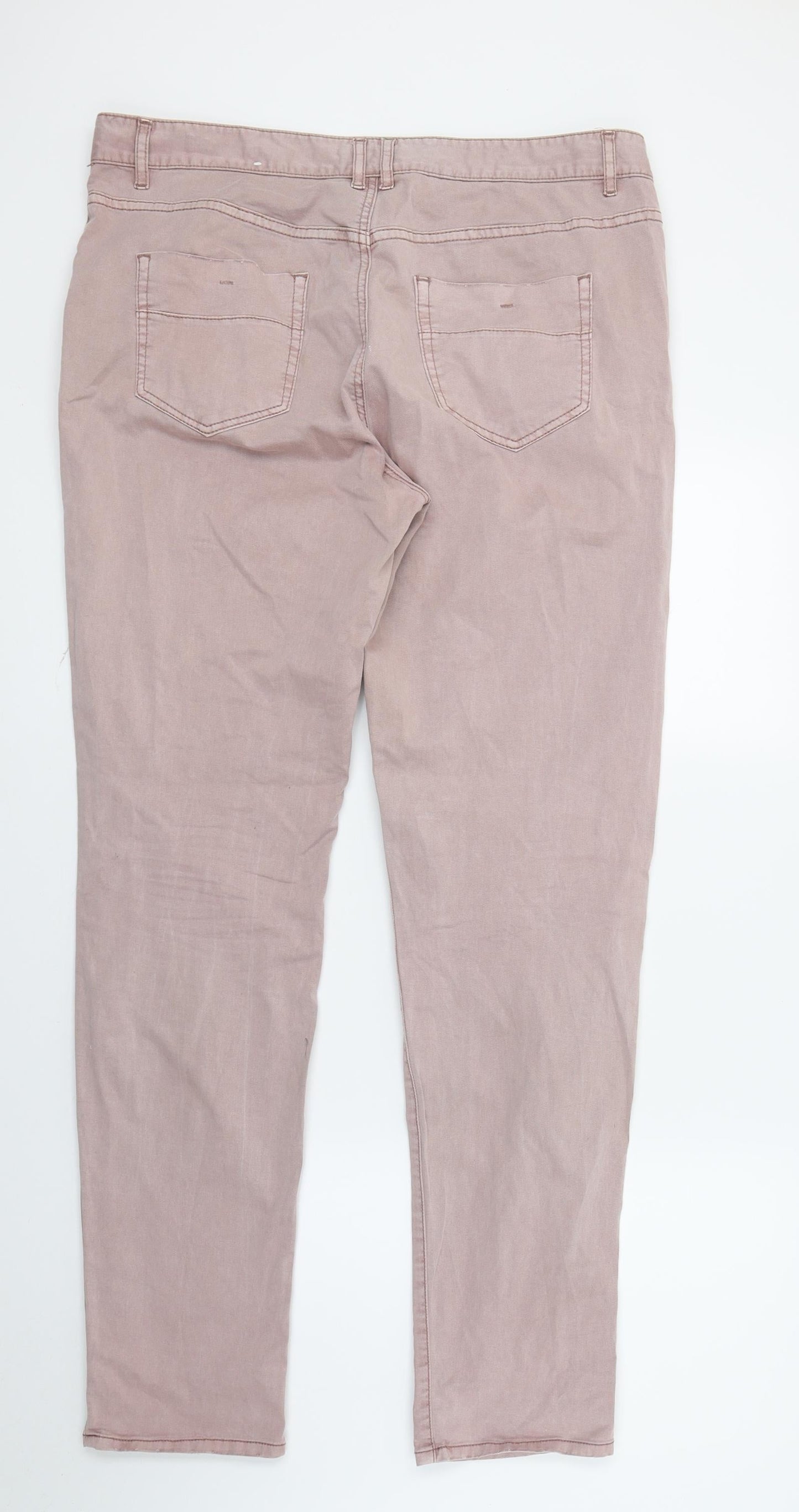 Gap Womens Pink  Denim Skinny Jeans Size 32 in L29 in