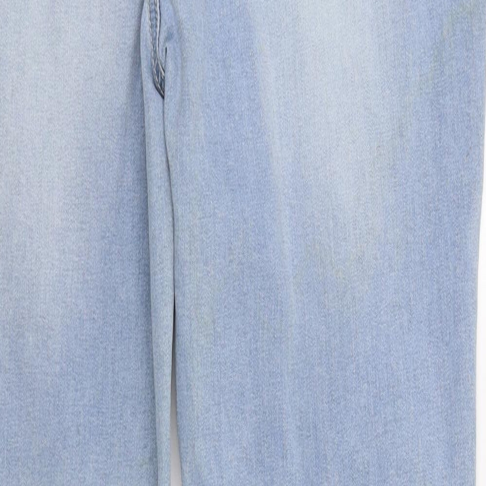 NEXT Womens Blue  Denim Skinny Jeans Size 34 in L26 in