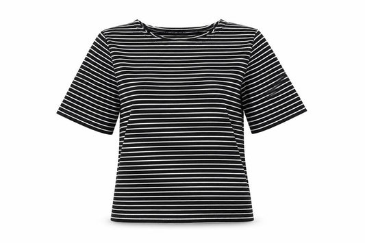 Womens UK Size 10 Atmosphere Grey Basic T-Shirt