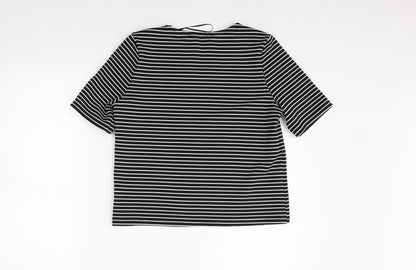 Womens UK Size 10 Atmosphere Grey Basic T-Shirt