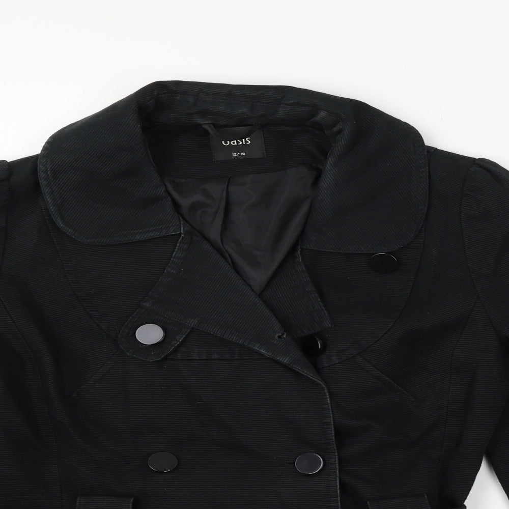Womens UK Size 12 Oasis Black Jacket