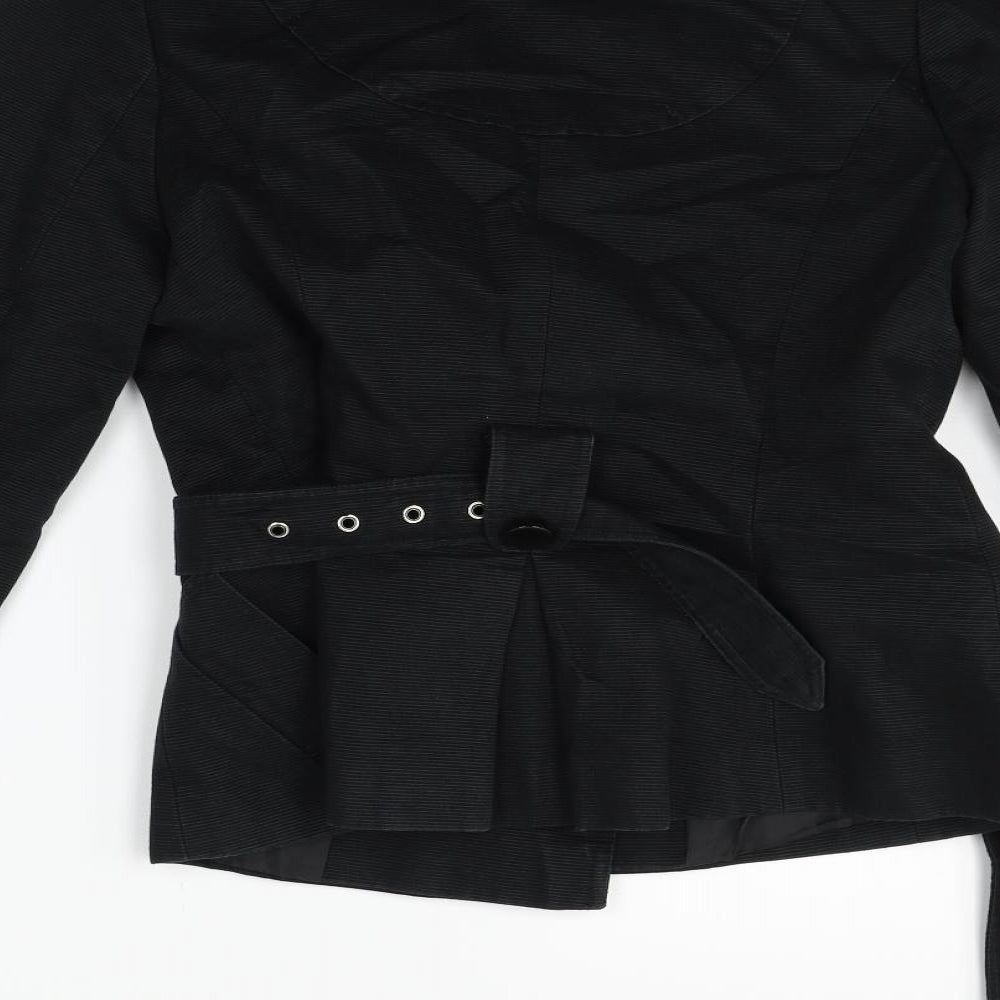 Womens UK Size 12 Oasis Black Jacket