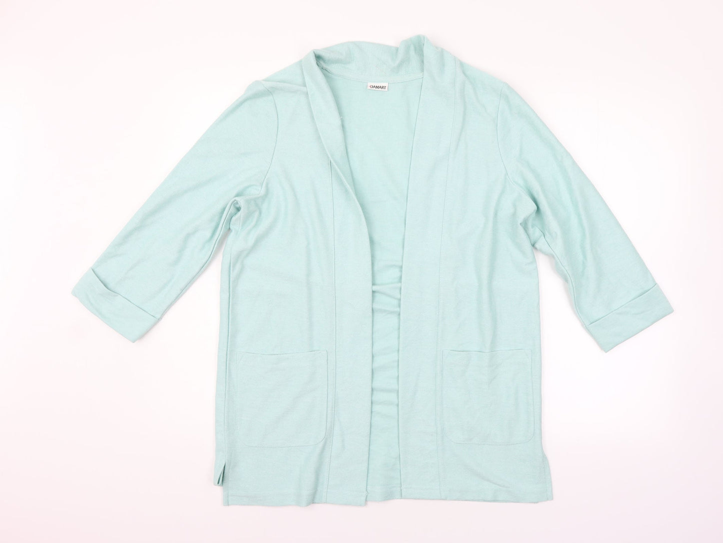 Damart Womens Green   Cardigan Jumper Size M