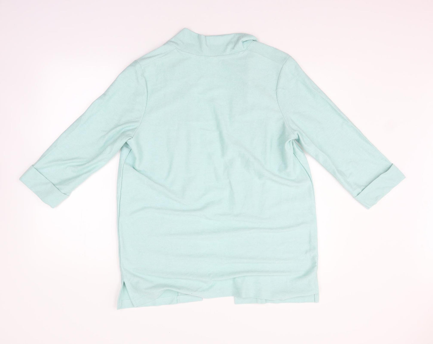 Damart Womens Green   Cardigan Jumper Size M