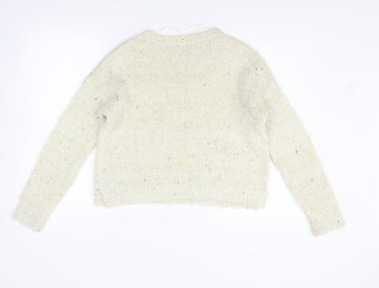 sophie Girls Yellow   Pullover Jumper Size 14-15 Years