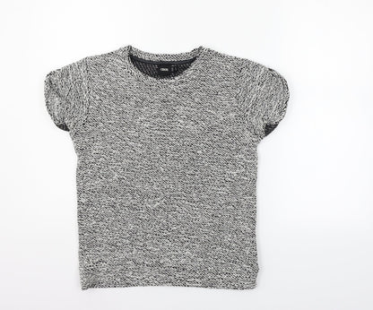 Womens UK Size 10 ASOS White Basic T-Shirt