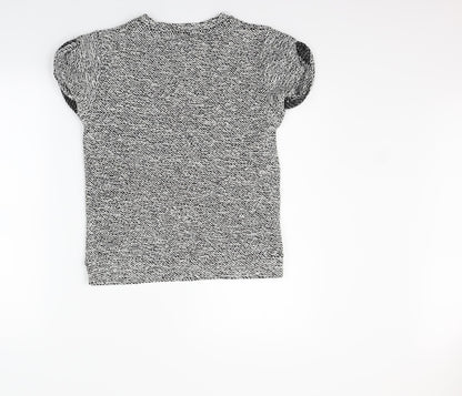 Womens UK Size 10 ASOS White Basic T-Shirt