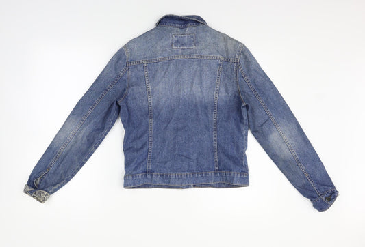 Indigo Womens Blue   Jacket  Size 8