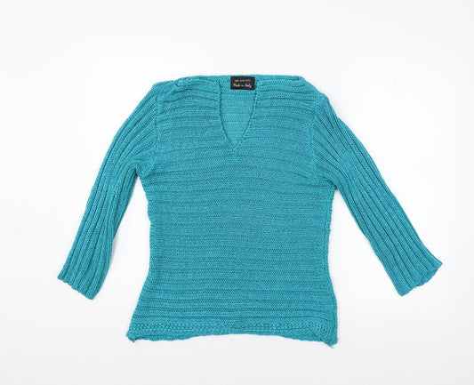 Per Una Womens Blue   Pullover Jumper Size M