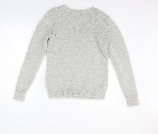 Bonprix Collection Womens Grey   Pullover Jumper Size 8
