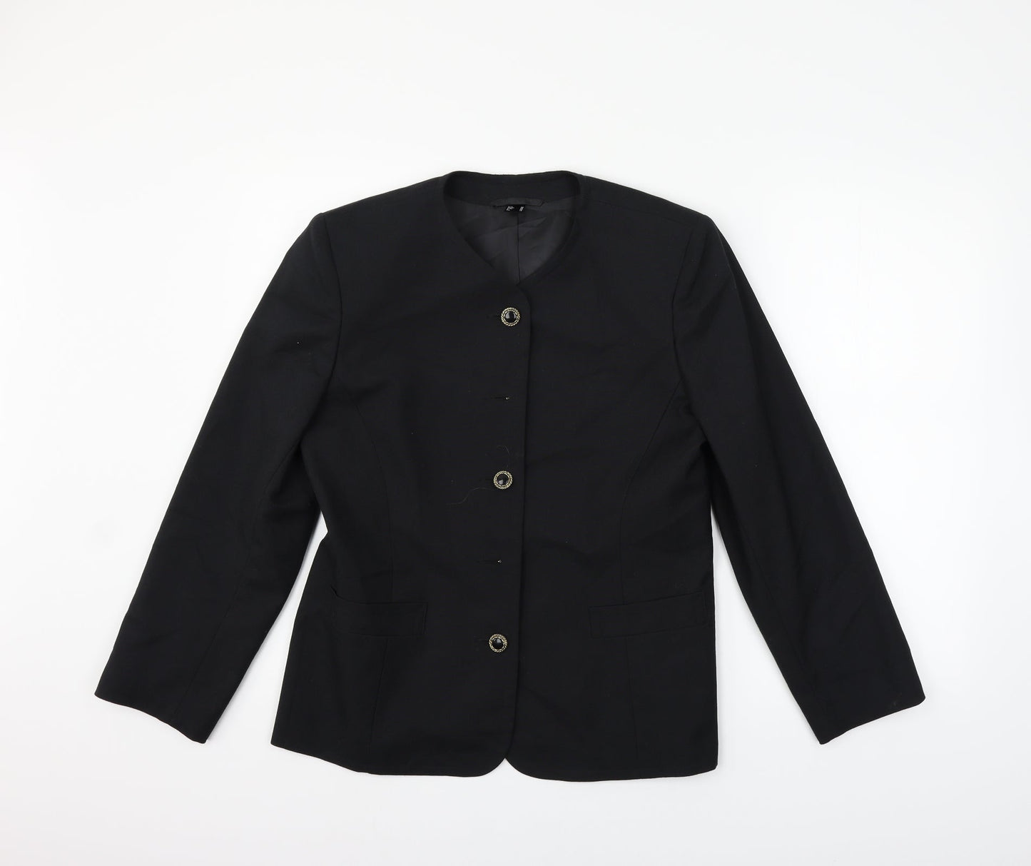 C&A Womens Black   Jacket Blazer Size 12
