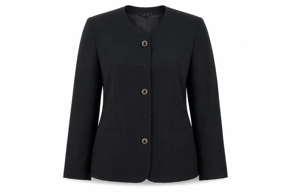 Womens UK Size 12 C&A Black Jacket