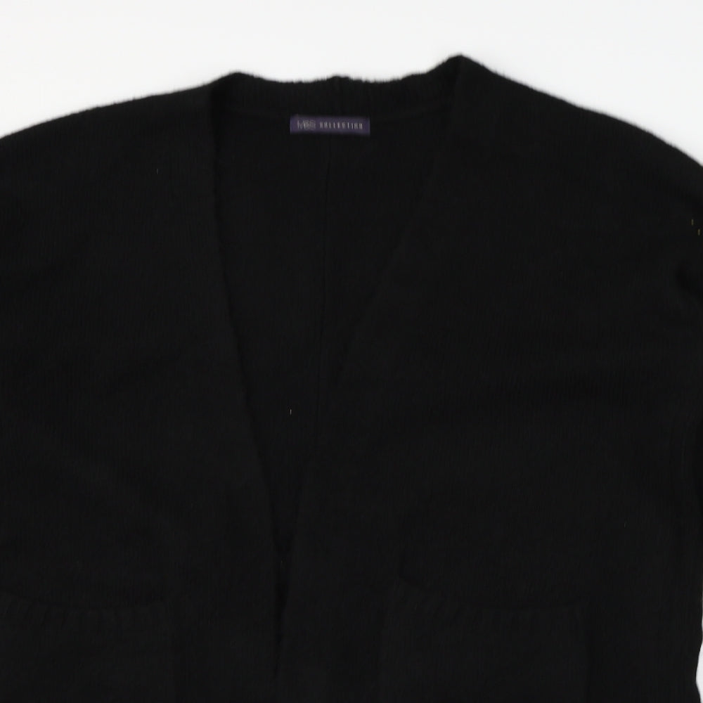 Marks and Spencer Womens Black   Cardigan Jumper Size M
