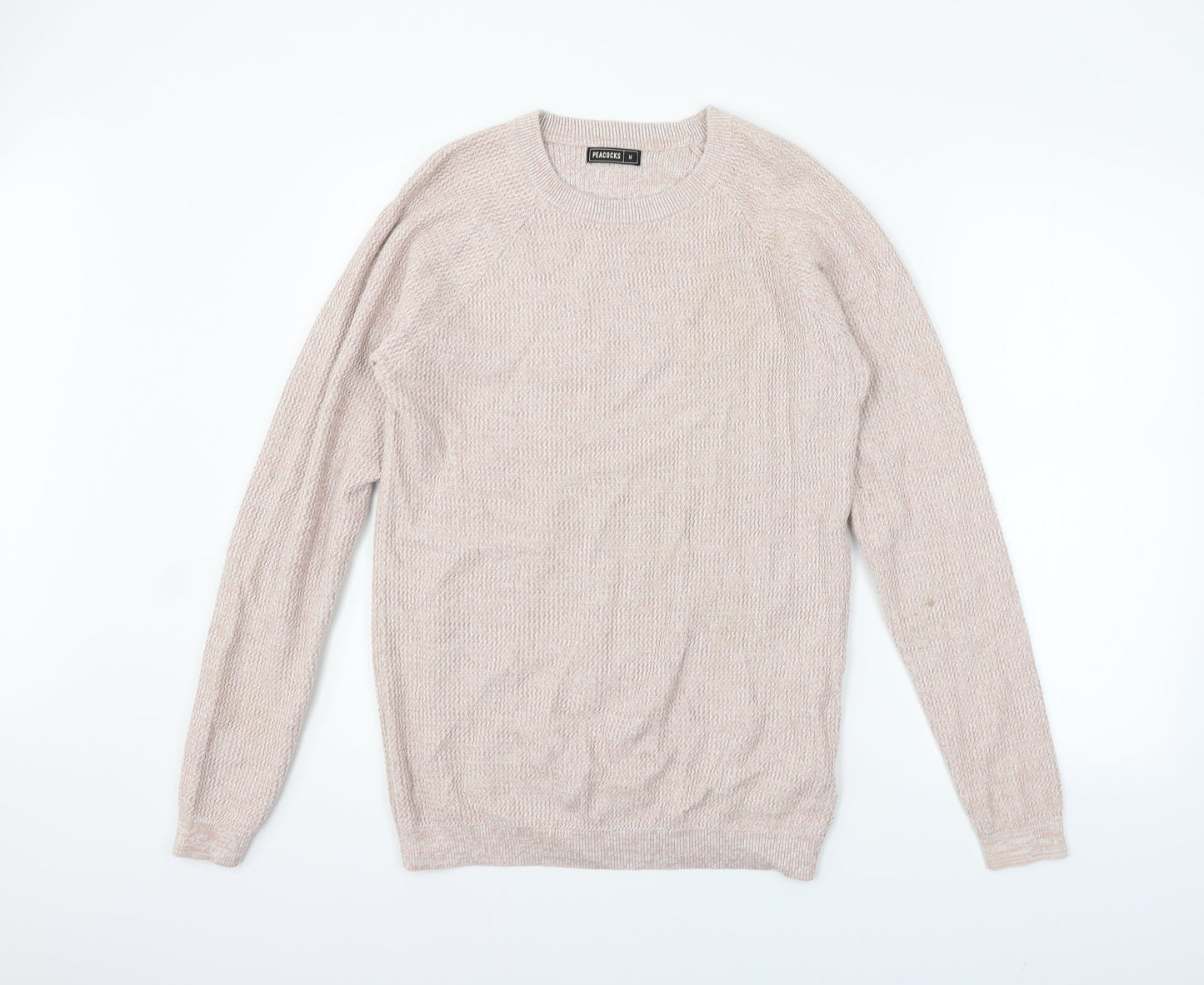 Peacocks Womens Beige   Pullover Jumper Size M