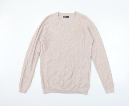 Peacocks Womens Beige   Pullover Jumper Size M