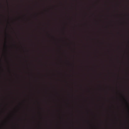 Preston & York Womens Purple   Gilet Blazer Size 10
