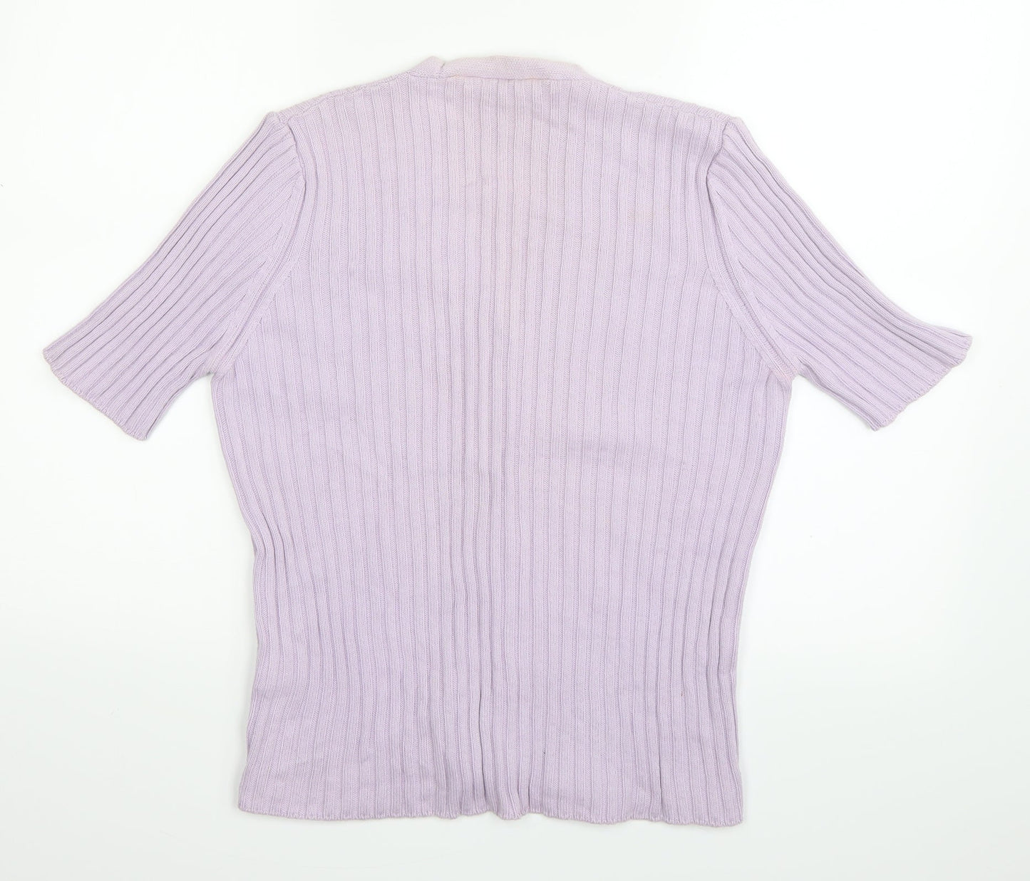Marks and Spencer Womens Purple   Cape Jumper Size 14