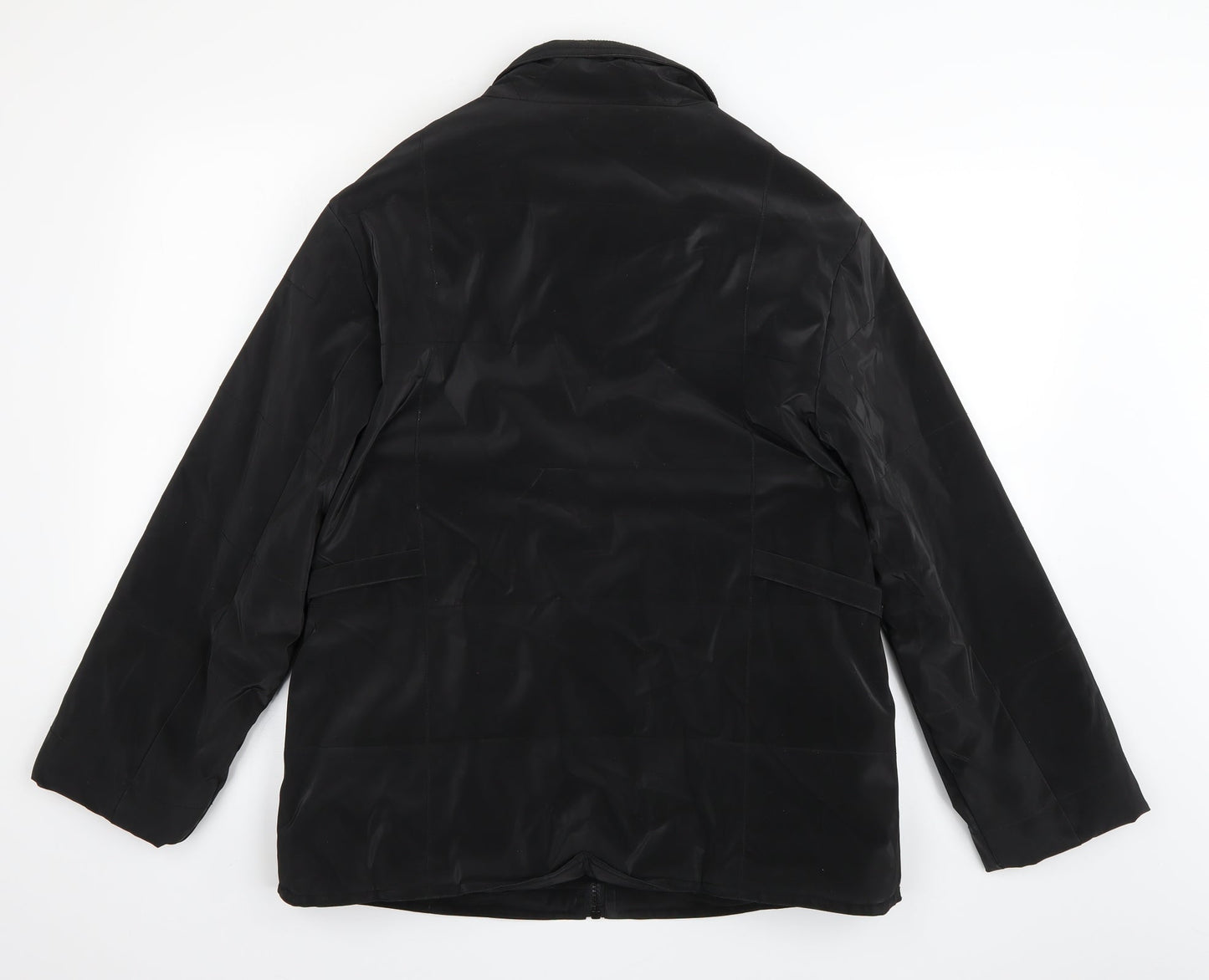 interval Womens Black   Biker Coat Size 12