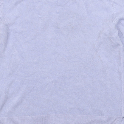 Marks and Spencer Womens Grey  Knit Pullover Jumper Size 8