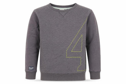 NAME IT Boys Grey   Pullover Sweatshirt Size 9-10 Years