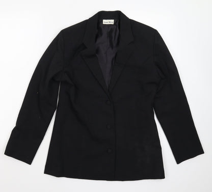 Saman Mehdi Womens Black   Jacket Suit Jacket Size 12