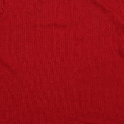 BM Womens Red   Pullover Jumper Size XS