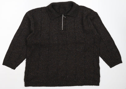 Preworn Womens Grey  Knit Pullover Jumper Size M