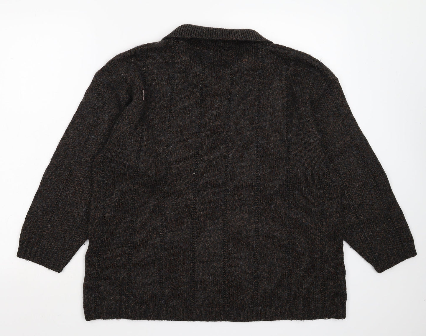 Preworn Womens Grey  Knit Pullover Jumper Size M