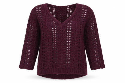 George Womens Brown  Knit Pullover Jumper Size 10
