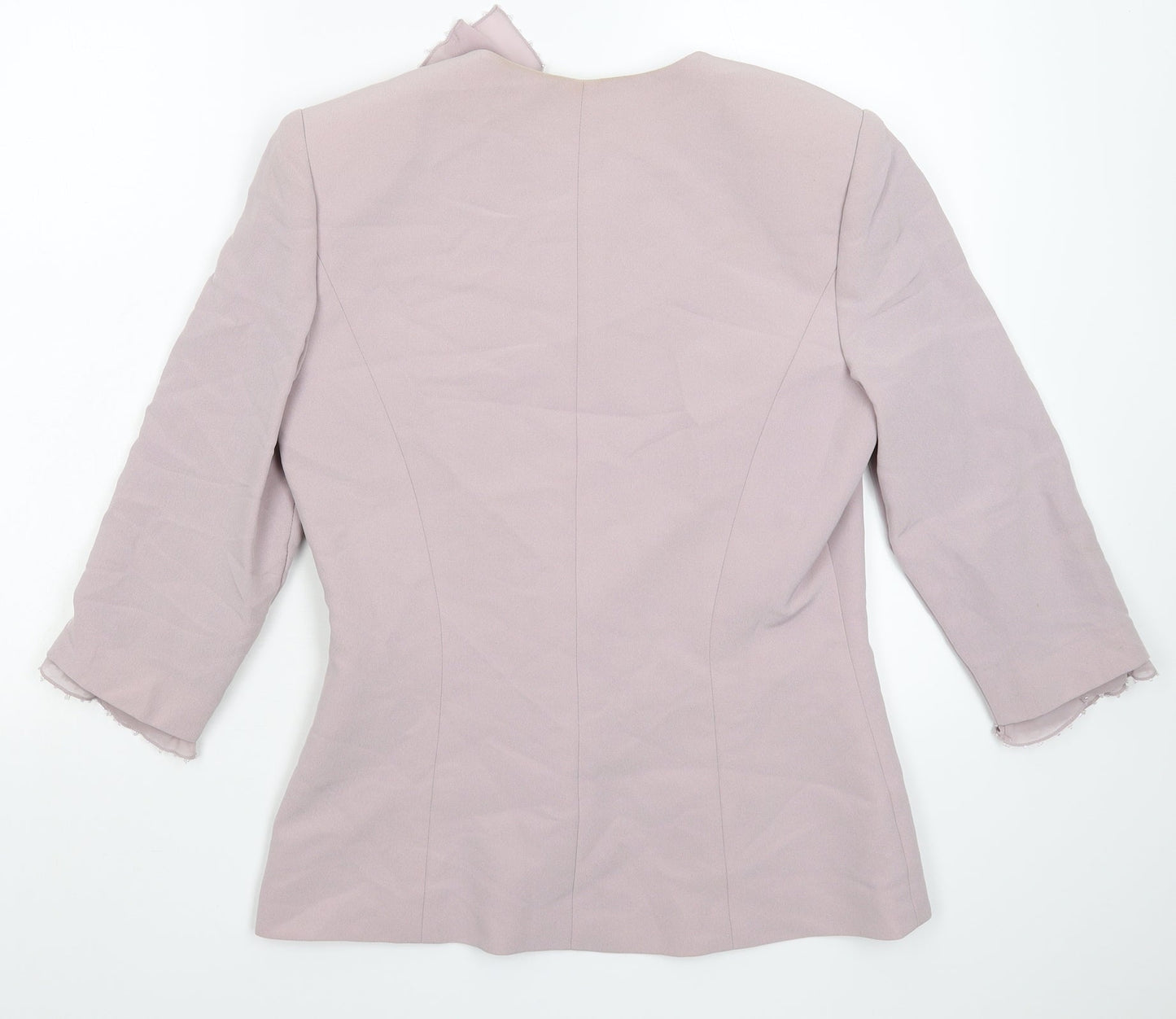 Cameron Blake Womens Pink   Jacket Blazer Size 10