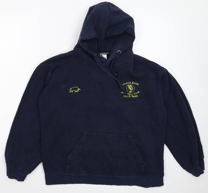 Raging Bull Mens Blue   Pullover Hoodie Size S