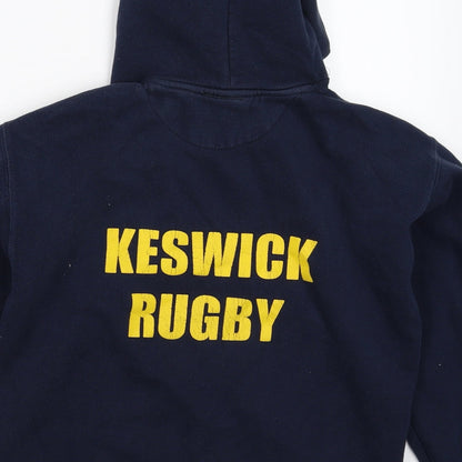 Raging Bull Mens Blue   Pullover Hoodie Size S