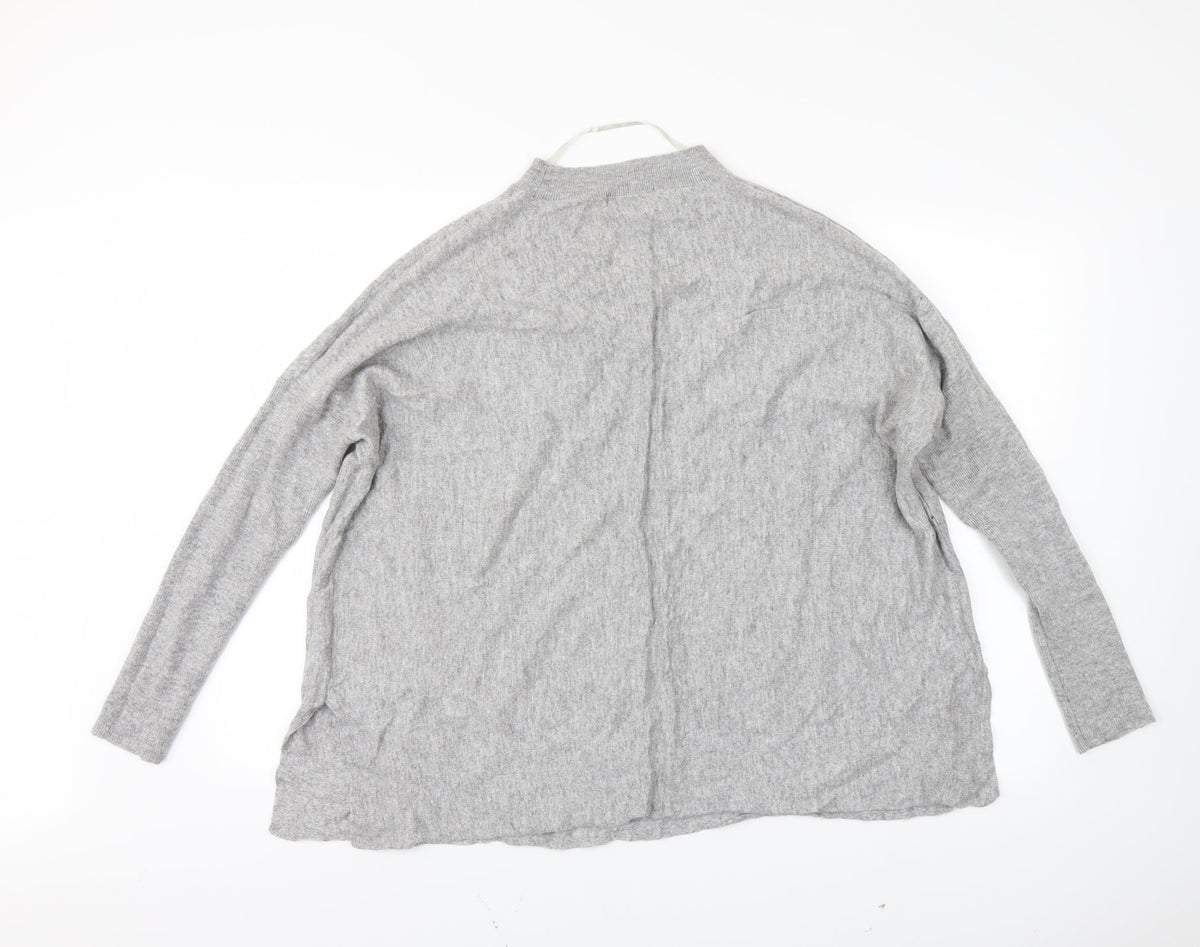 Back view of Atmosphere women’s grey tunic jumper, size XL